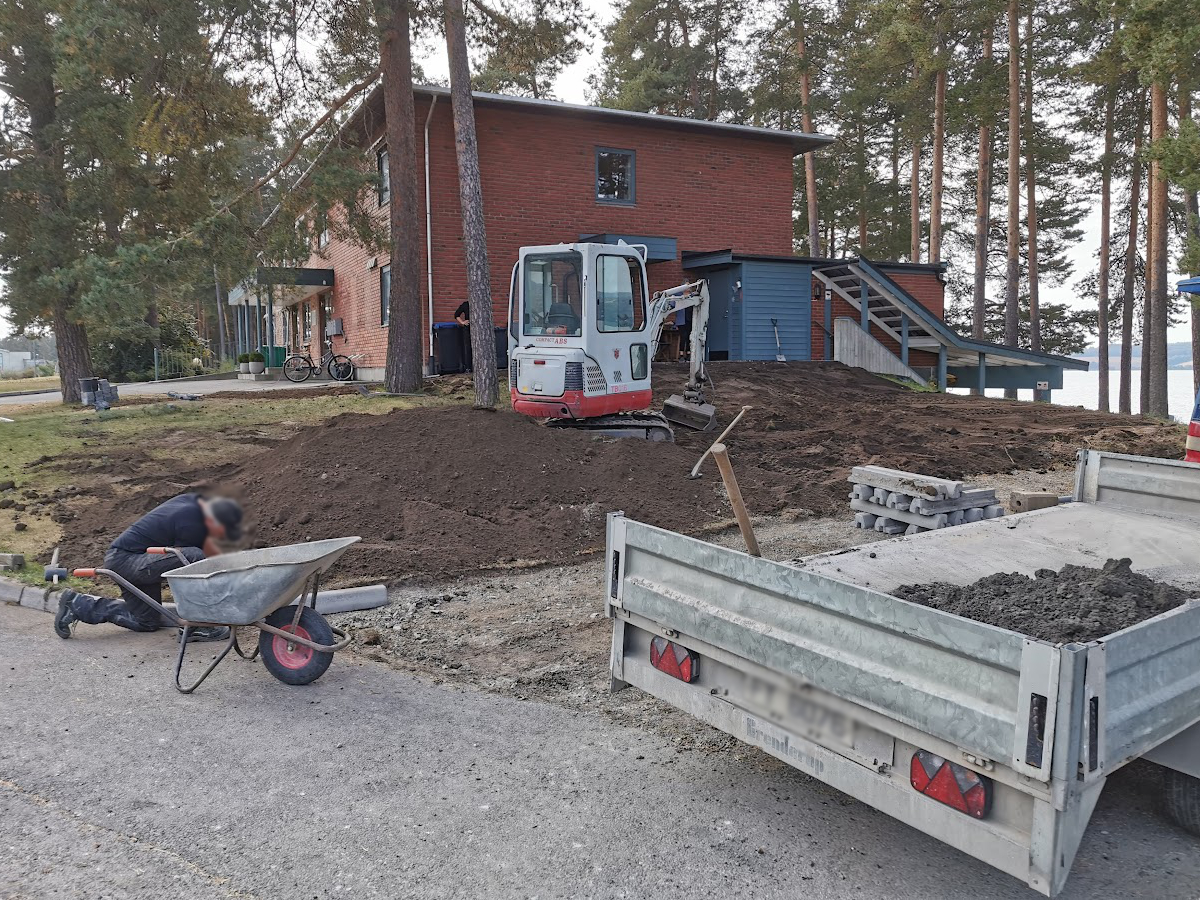Finally, our access road is being removed.